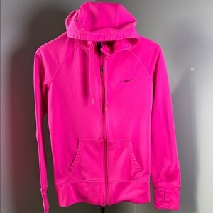 Nike Women's Vibrant Pink Full-Zip: Small